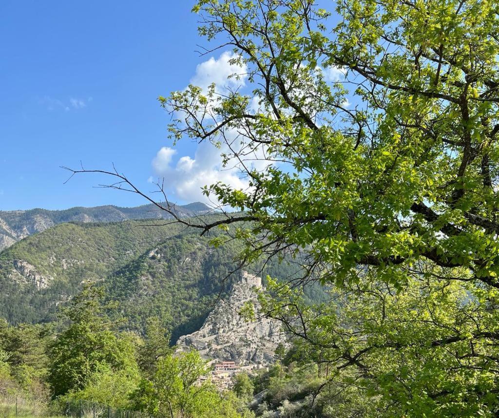 L'Orbitelle Appartement Entrevaux Buitenkant foto